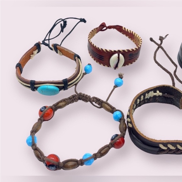 Vintage Bracelets Mixed Beaded Jewelry Lot - Picture 5 of 10